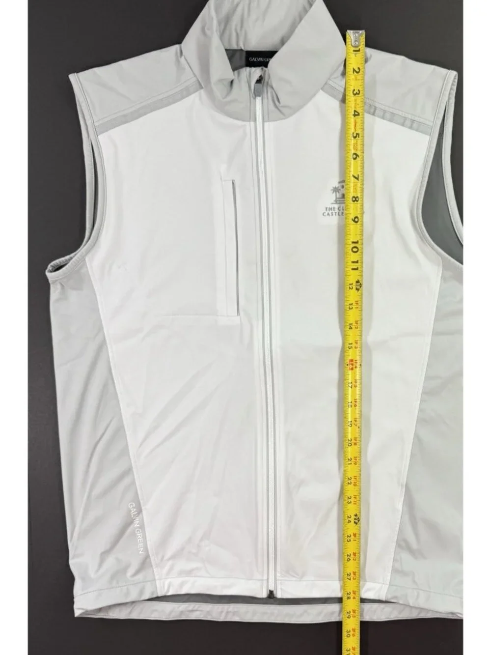 Galvin Green Mens Golf Vest Sleeveless Full Zip Size Large Club At Castlewood CA